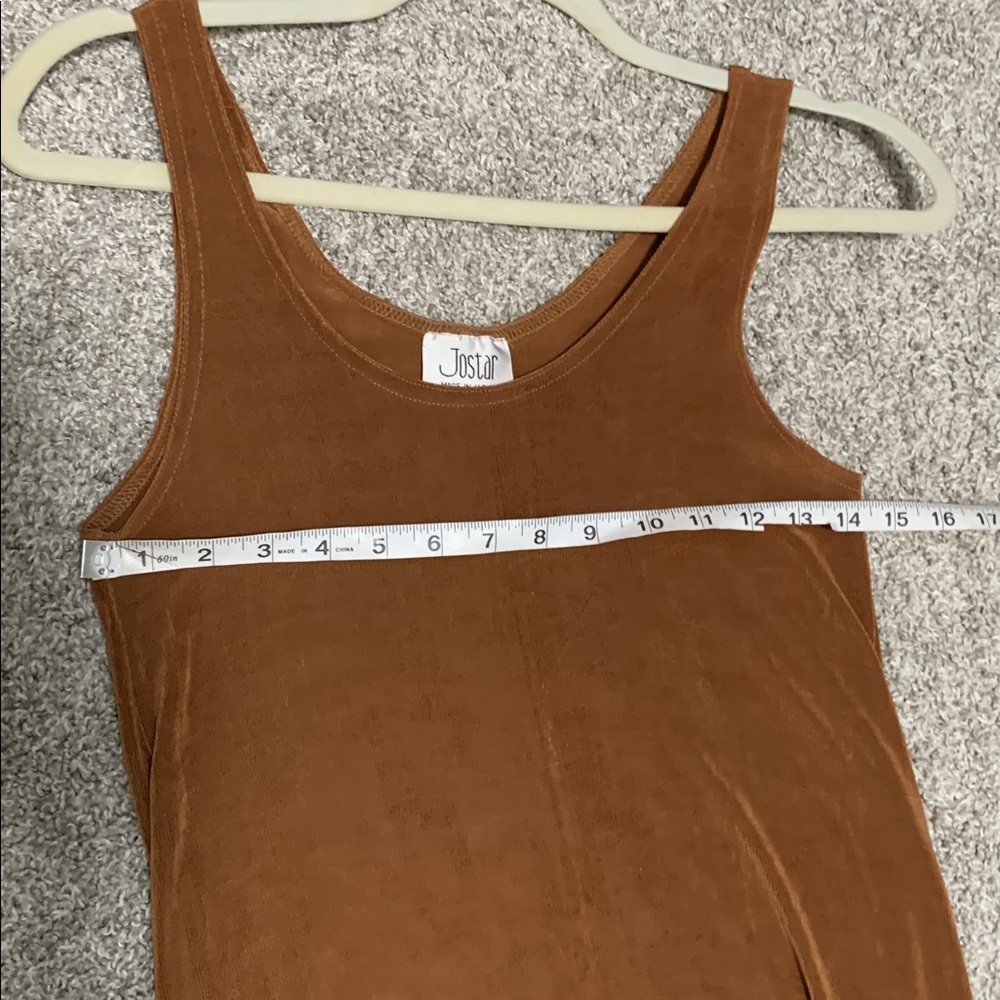 Y2K Jostar Tan Sleeveless Maxi Dress - Picture 6 of 7